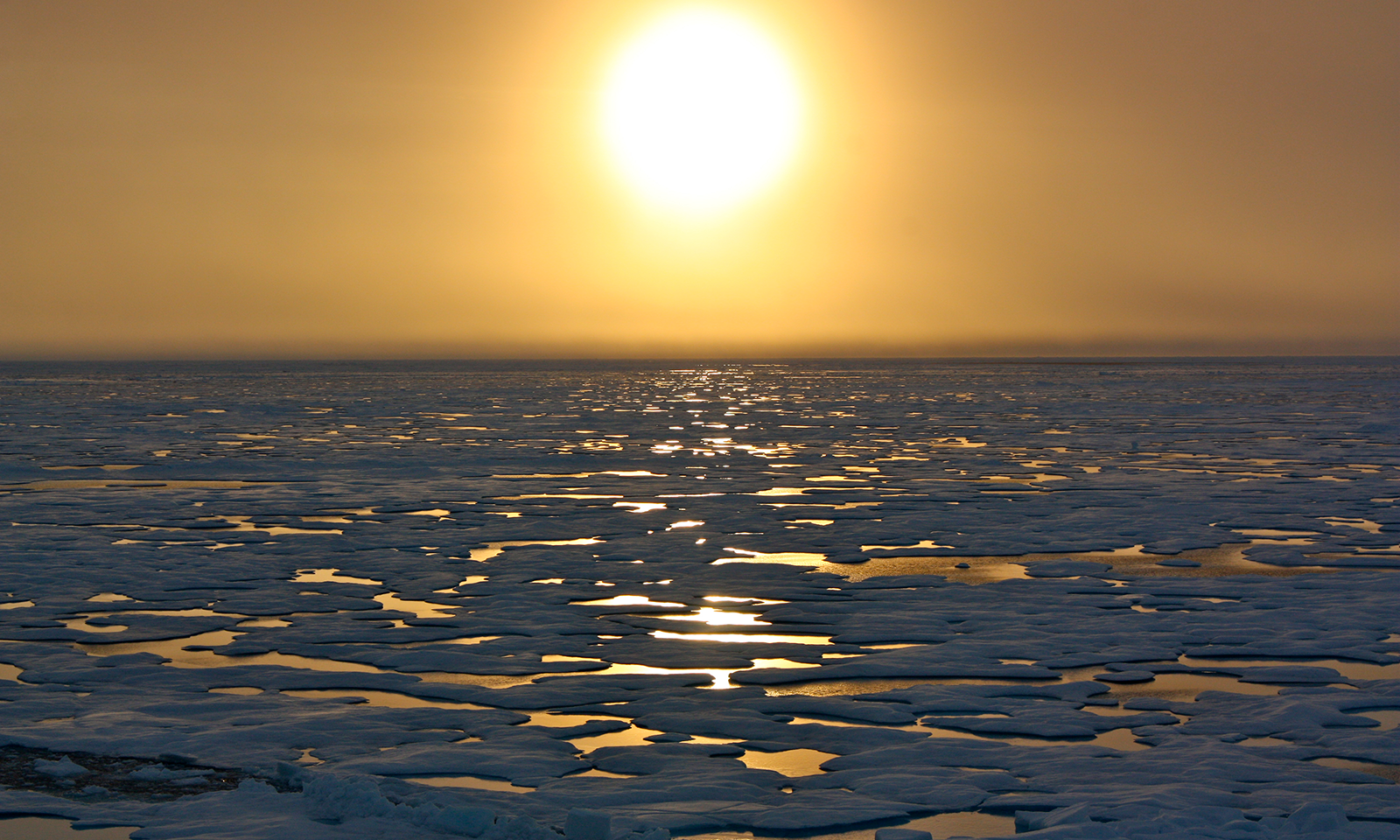 Sunset in the Arctic