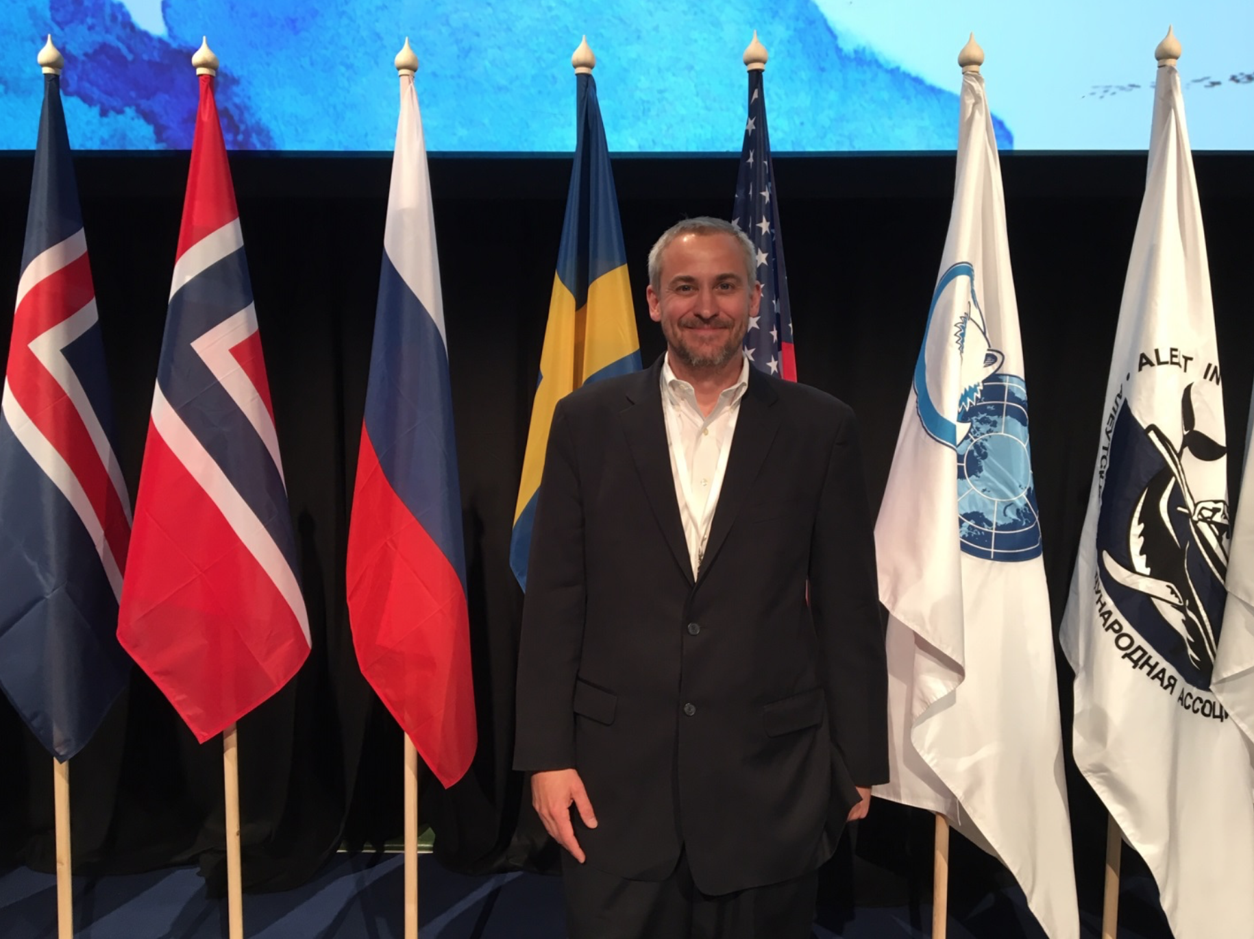 Whit Sheard at 11th Arctic Ministerial Meeting