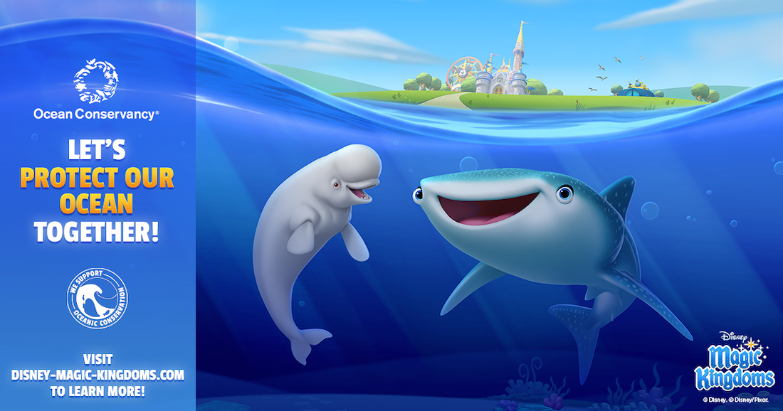Gameloft ocean animals in ocean graphic