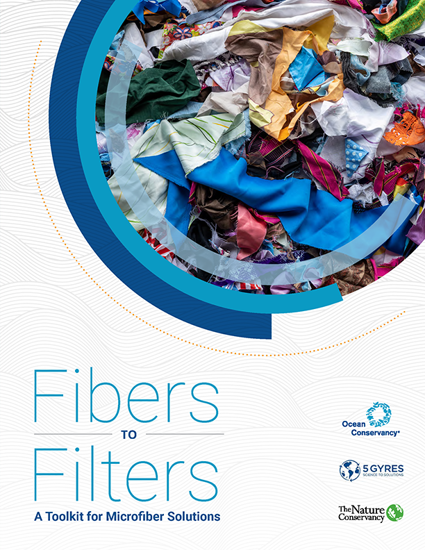 Microfiber Toolkit Report Cover Image; Fiber to Filters: A Toolkit for Microfiber Solutions