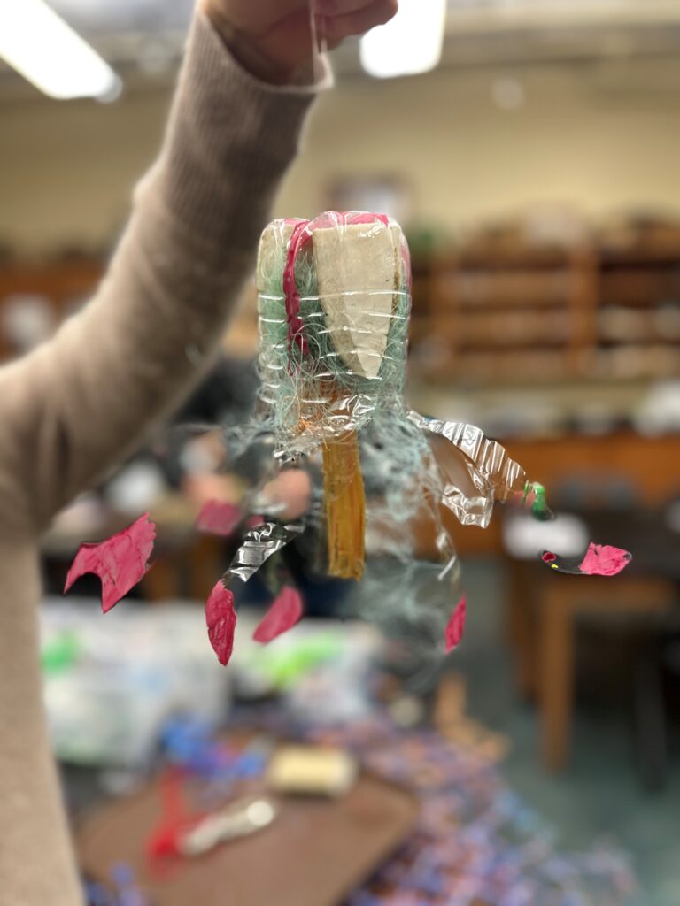 Creating ornaments from marine debris collected in Sitka, Alaska for the U.S. Capitol Tree